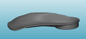 Design of orthopaedic insoles in 3-matic